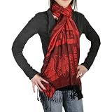 NHL Chicago Blackhawks Pashmina Fashion Scarf