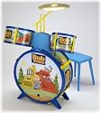 Bontempi Bob the Builder 4 Piece Drum Set + Stool