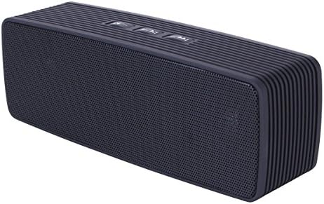 JIATAI M400 Wireless Bluetooth Portable Speaker with Stereo Bass (Black)