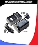 Replacement RAPID Travel AC/DC Charger For Canon PowerShot A3000IS 10 MP Di ....