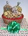 Scott's Cakes Large Nanny's Christmas Surprise Cookie Basket with no Handle Candy Can...