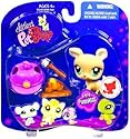 Littlest Pet Shop Assortment 'A' Series 4 Collectible Figure Deer with Marshmallow