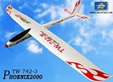 2.4GHz 6-Ch Radio Remote Control Phoenix2000 EPO 2m Air Glider Rc Airplane Ready to Fly
