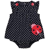 Carter's One Piece Sunsuit - Navy Mini Dot-24 Months
