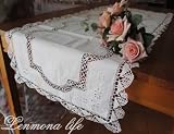 Vintage Hand Bobbin Lace/embroidery Table Runner