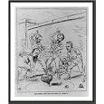 Historic Print (M): Senatorial Peg Top - But They All Miss It!