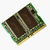 256MB PC133 144 pin MicroDIMM 16x16 (AQK)