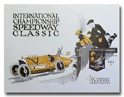 1921 Beverly Hills BoardTrack Poster Print