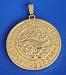 Fashion Jewelry ~ Goldtone Feng Shui Wealth and Power Talisman Pendant