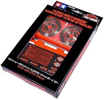 RCECHO® Tamiya Motorcycle Model Front Fork 1/6 Harley-Davidson Flstfb Fat Boy Lo 12655 with RCECHO® Full Version Apps Edition