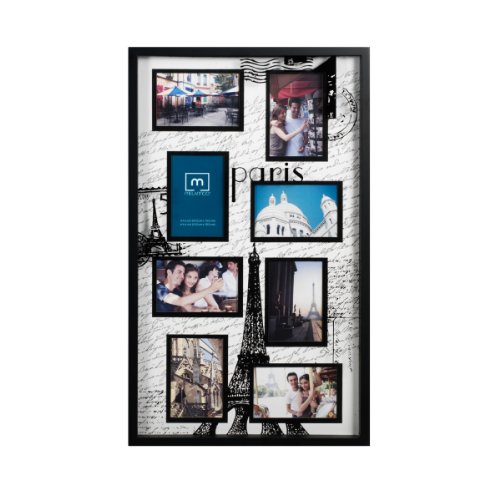 Melannco 8Opening Paris Shadow Box Collage Frame
