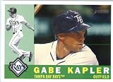 2009 Topps Heritage Baseball Card #574 Gabe Kapler Tampa Bay Rays Mint Condition - Shipped In Protective Screwdown Display Case!