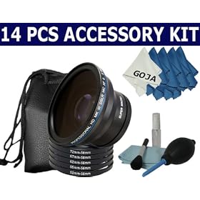 14 Pcs Kit for NIKON D90 D3000 D5000 18-55MM PENTAX K-X 18-55MM SONY A330 A390 18-55MM(with the... by Zeikos