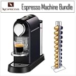 Nespresso Steel Gray Espresso Machine C110SG C110 With 20 Coffee Caps