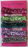 IMAGE OF Glamorous Glitter Hair Clip Set (1 3/4