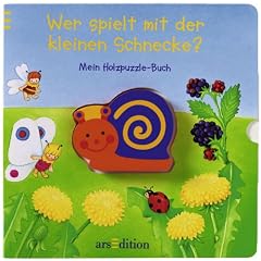Wer spielt mit der kleinen Schnecke?: Mein Holzpuzzle-Buch