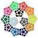Cubicle Megaminx Bright Sticker Set 32mm-DaYan RS.443.00