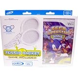 Sega SuperStars Tennis Plus 2 Custom Designed Tennis Rackets Bundle ( Controller Not Included)
