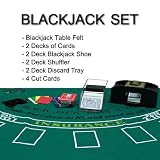 2 Deck Blackjack Set - All-in-one Blackjack Kit
