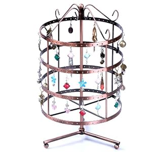 Songmics 3 Farbe Neu Schmuckständer Schmuckhalter Ohrringhalter 35x20cm Armbandständer Kupfer JDS012