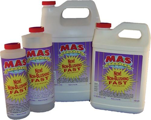 MAS Epoxies Fast Epoxy Hardener, Half 30-625