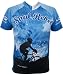 Men's Bike Cycling Short Sleeve Jersey, Blue, Sizes: S-XXL