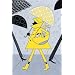 Wallmonkeys Peel and Stick Wall Decals - Girl with Yellow Raincoat and Umbrella - 18