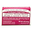 Rose Castile Soap Bar 5 Ounces