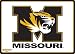 Wow!Pad 57LT026 Missouri Collegiate Logo Laptop Mouse Pad