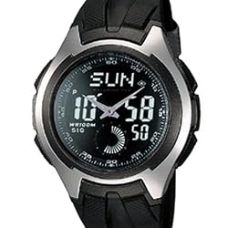 Casio Men's AQ160W-1BV Ana-Digi Electro-Luminescent Sport Watch