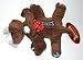 Milk-Bone 100th Anniversary Dog Rope Chew Toy, Brown Color (1 Toy)