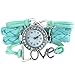 Fahion Antique Silver Infinity Love Charm Bracelet Bangle Wa