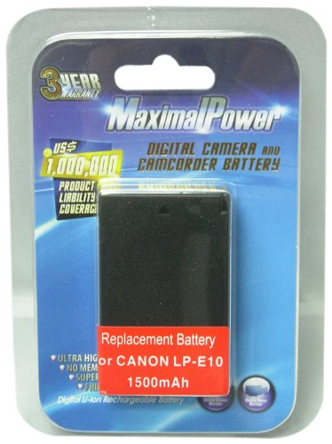 review MaximalPower DB CAN LP-E10