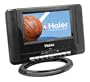 Haier HLTD7 7-Inch Handheld HDTV with Built-In DVD Player, Black