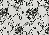 Belgravia Moda Black Label Feature Wallpaper Black& White Capri