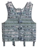 Woodland Digital Camouflage Molle Web Tactical Vest