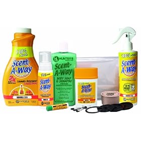 Hunter's Specialties Scent-A-Way Deer Scent Elimination Kit by