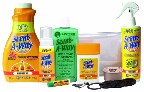 Hunter's Specialties Scent-A-Way Deer Scent Elimination Kit