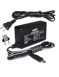 HQRP AC Power Adapter / Charger compatible with Canon VIXIA HF R100, VIXIA HF R11, ZR800, ZR830 Camcorder plus Euro Plug Adapter