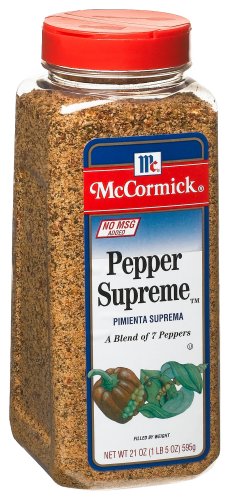 McCormick Pepper Supreme, 21-Ounce Unit