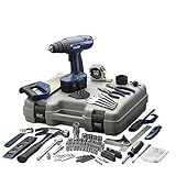 Allied 39025 14.4-Volt Ni-Cad 3/8 inch Cordless Drill Kit with 178-Piece Accessories