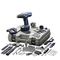 Allied 39025 178-Piece Tool Set with 14.4 Ni-Cad 3/8-Inch Cordless Drill/Driver Kit