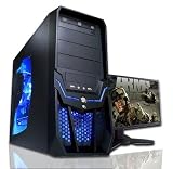 Titanium Gamer AMTI9028 Gaming Computer with Intel 2.6GHz i7 920 Quad-Core Processor, 6GB DDR3/1333, 1.0 TB SATAII, DVD-RW, NVIDIA GeForce HD N250 GTS 1GB GDDR3 256-bit Video Card, 500 watt Power Supply, Microsoft Windows 7 Home Premium Full Version CD 64 bit