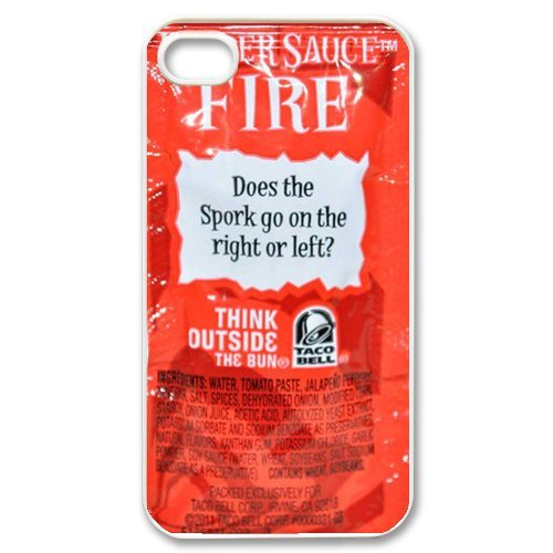Super Hot Taco Sauce Iphone 4/4s Iphone Cases Cover Super Hot Taco Sauce Iphone 4/4s Iphone Cases Cover
