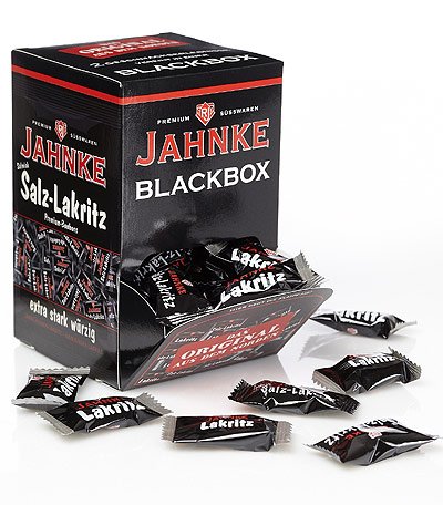 Jahnke Licorice Black Box 300 g - 10.5 Oz