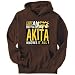 Hoodie Mens Brown 