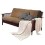 Brushed Cotton Twill Futon Cover in Khaki