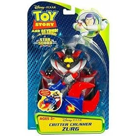 TOY STORY- ZURG 6" CRITTER CRUSHER FIGURE [Toy]