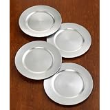 Charter Club Platinum Charger Plates, Set of 4 by Charter Club