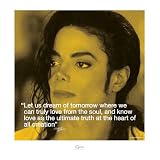 Michael Jackson (Dream of Tomorrow) Music Poster Print - 16x16